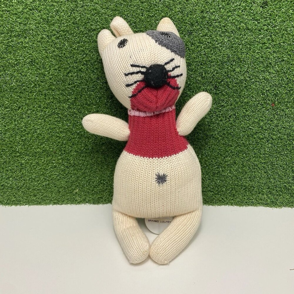 Anne Claire Petit Accessories Brahms Lullaby Knit Stuff Musical Plush Toy Animal